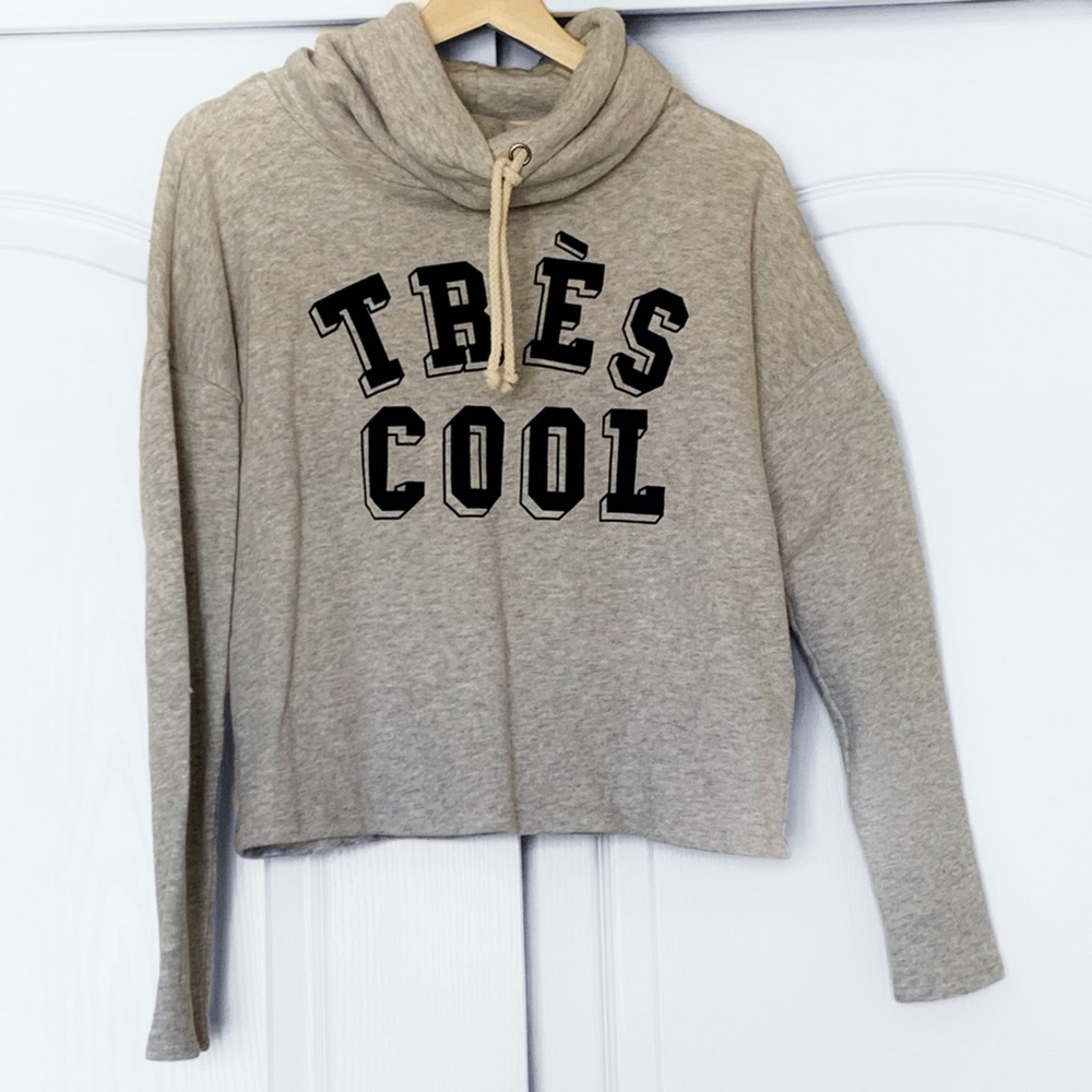 Forever21 Turtleneck Athletic Fit Hoodie